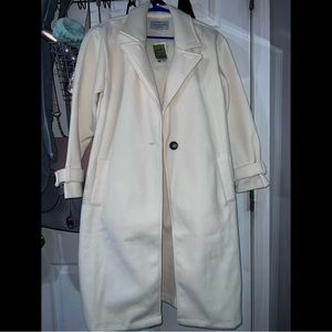 Long bodied trench coat